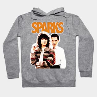 Sparks - Vintage Style Retro Aesthetic Design Hoodie